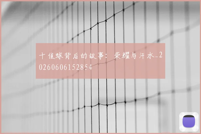 十佳球背后的故事：荣耀与汗水_20260606152854